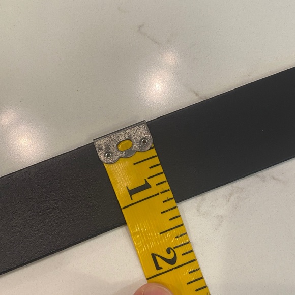 GAP Black Leather Belt - Picture 4 of 6